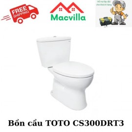 BỒN CẦU CAO CẤP TOTO CS300DRT3 CHÍNH HÃNG GIÁ RẺ