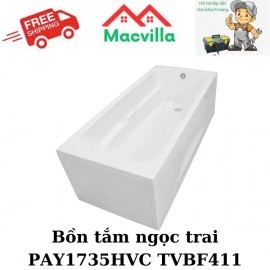 BỒN TẮM NGỌC TRAI CÓ TAY VỊN PAY1735HVC TVBF411