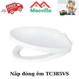 NẮP ĐÓNG ÊM THIẾT KẾ CHO BÀN CẦU THÂN DÀI TC385VS