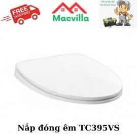 NẮP ĐÓNG ÊM THIẾT KẾ CHO BÀN CẦU THÂN DÀI TC395VS